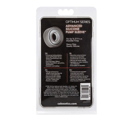 Advanced Silicone Pump Sleeve - Smoke by CalExotics
