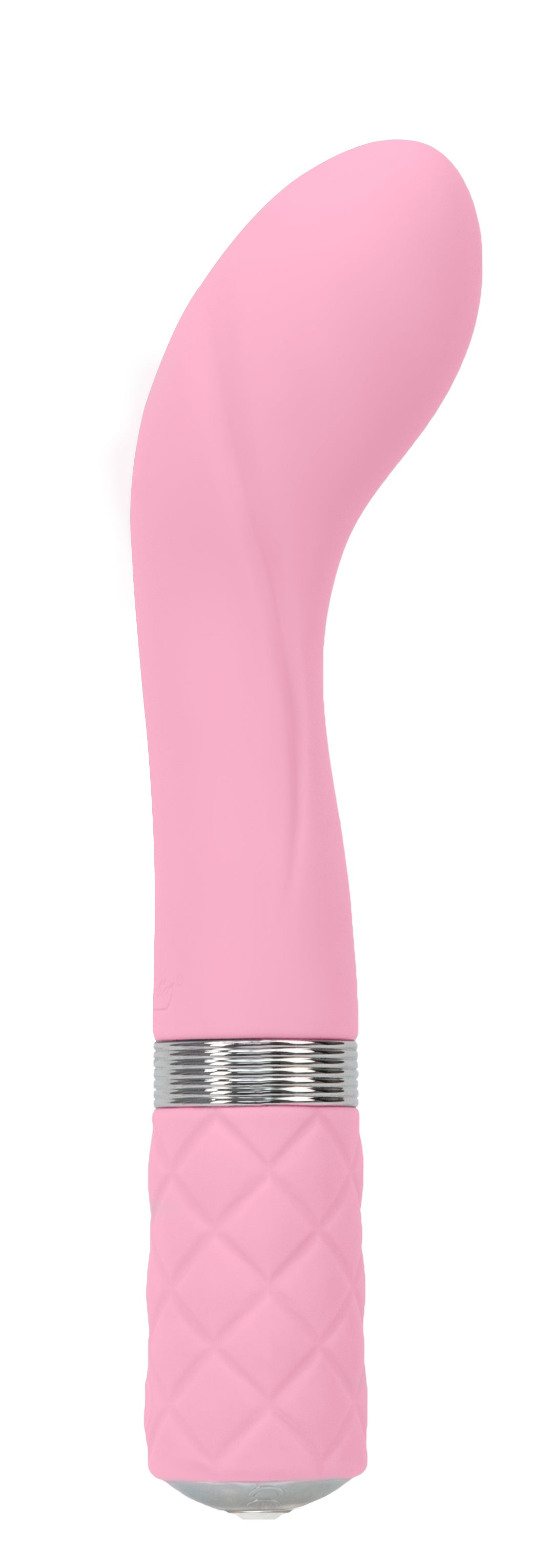 Pillow Talk Sassy G-Spot Vibe With Swarovski Crystal - Pink by BMS Factory