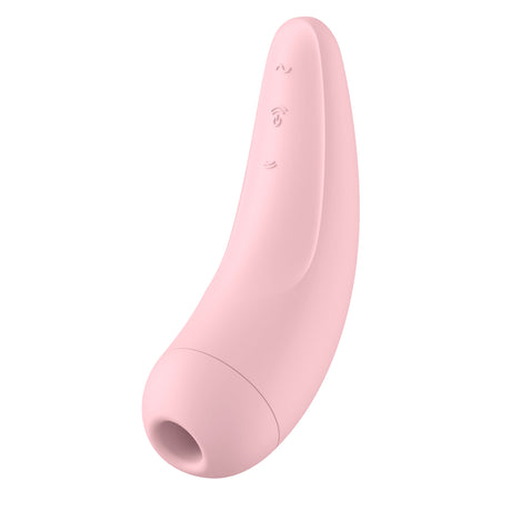 Satisfyer Curvy 2+ Pressure-Wave Vibrator — Pink - J2018-U81-3