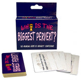 Kheper Games Who Is the Biggest Pervert? Drinking Card Game - KG-BGC103