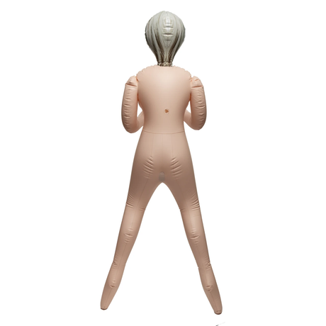 CalExotics Horny Granny Life-Size Inflatable Doll — Ivory - SE7600503