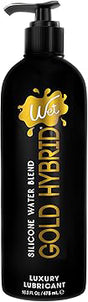 Wet Gold Hybrid Water-Silicone Lubricant 16 oz - WT27209