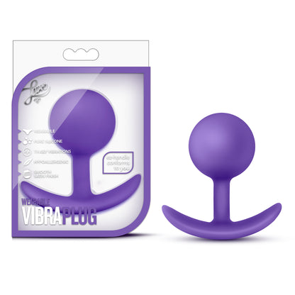 Luxe Wearable Vibra Plug - Purple by Blush