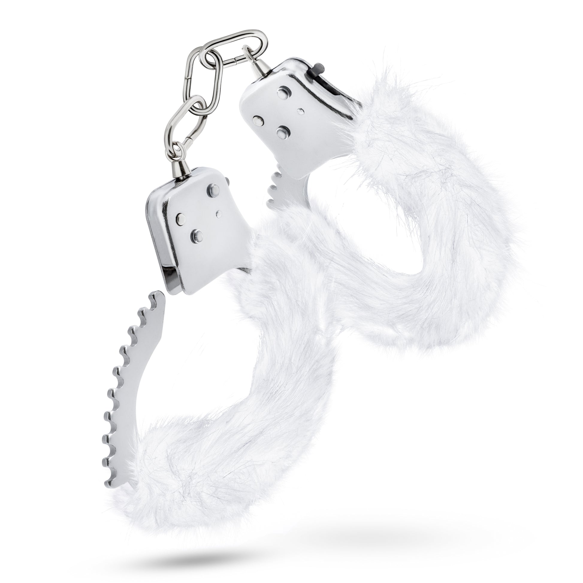 Temptasia - Plush Fur Cuffs - White by Blush