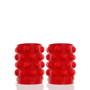 Oxballs Bubbles Nipsuckers — Liquid Platinum Silicone, Red - OX-1923-REDREG