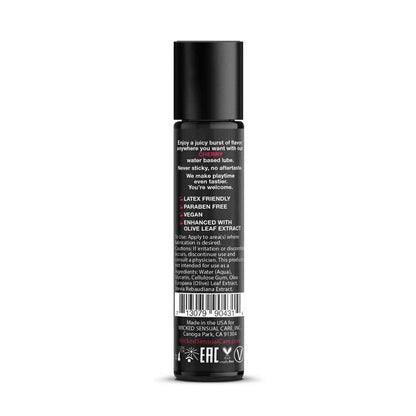Aqua Cherry Flavored Water Based Intimate Lubricant - 1 Fl. Oz. by Wicked Sensual Care