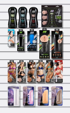 Blush M for Men Savings Bundle — Assorted Masturbation Sleeve Kit - PL-99939