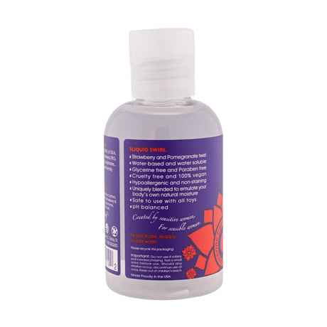 Sliquid Naturals Swirl Strawberry-Pomegranate Lubricant, 4.2 fl oz - SLIQ014