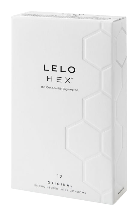 Lelo HEX Original Condoms, 12 Pack - LO2494