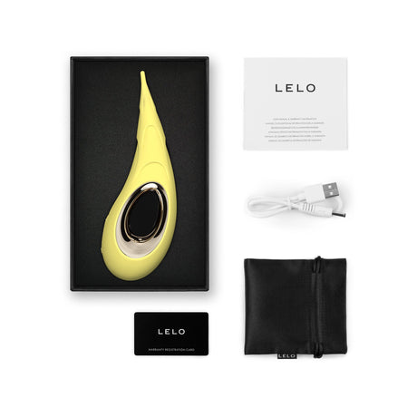LELO DOT Cruise Clitoral Vibrator, Lemon Sorbet - LO9011