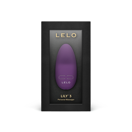 Lelo LILY 3 Personal Massager — Dark Plum, USB Rechargeable - LELO-9059