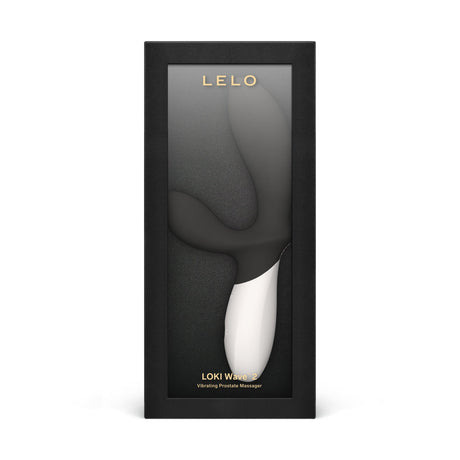 Lelo Loki Wave 2 Prostate Massager — Black - LELO-8960
