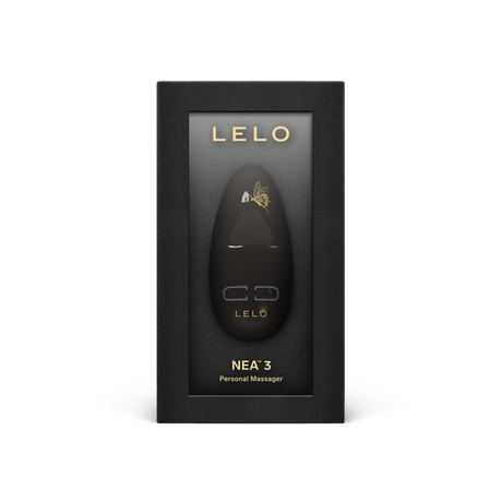 LELO NEA 3 Pitch Black Personal Massager - LELO-9141