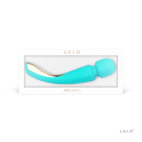 LELO Smart Wand 2 Large — Full-Body Massager (Aqua) - LELO-7772