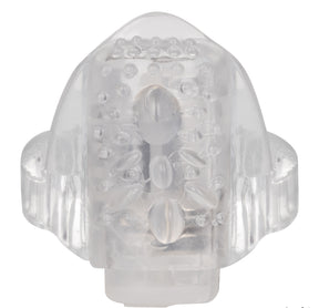 CalExotics Foil-Pack Vibrating Tongue Teaser — Clear - SE8000851