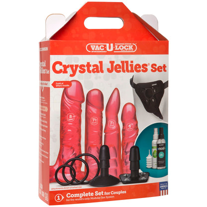 Vac-U-Lock - Crystal Jellies Set by Doc Johnson