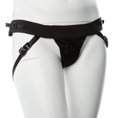 Voodoo Toys Gender Fluid Johnnie Strap-On Harness — Black - GFL-S701