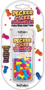 Hott Products Pecker Cake Sprinkles — Novelty Party Sprinkles - HTP3324