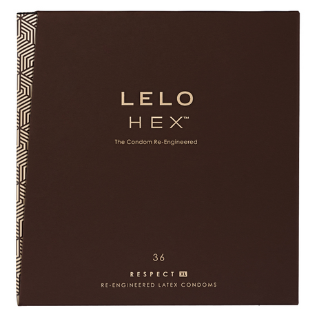 Lelo HEX Respect XL Condoms, 36 Pack - LO5020