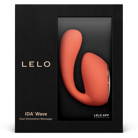 Lelo IDA Wave G-Spot Vibrator — Coral Red - LELO-8670