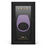 Lelo TOR 3 Vibrating Ring for Couples — Violet Dust - LO8946