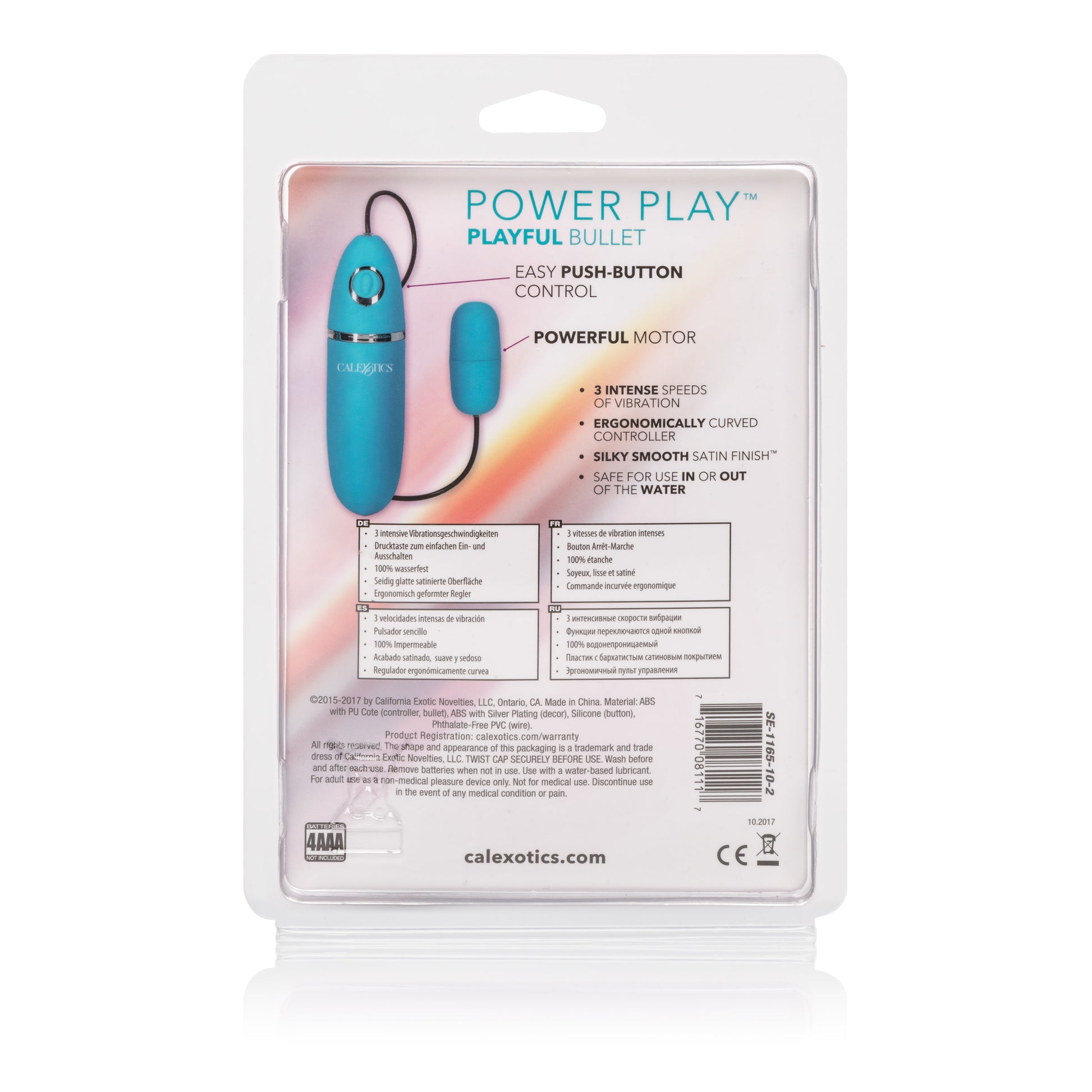 Power Play Playful Bullet - Blue by CalExotics