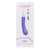 Lovense Hyphy Dual-End Bluetooth Vibrator — Purple - LS0050