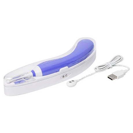 Lovense Hyphy Dual-End Bluetooth Vibrator — Purple - LS0050