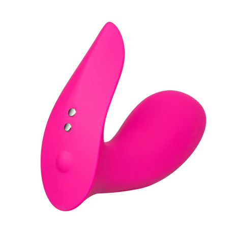 Lovense Flexer Bluetooth Dual Panty Insertable Vibrator — Pink - LS0074