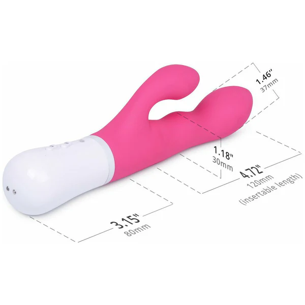Lovense Nora Bluetooth Rabbit Vibrator — Pink - LS0723
