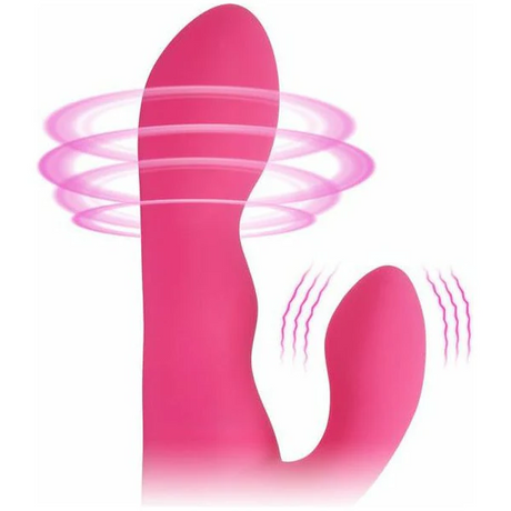 Lovense Nora Bluetooth Rabbit Vibrator — Pink - LS0723