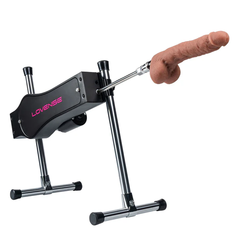 Lovense Sex Machine — Adjustable Double‑Sided Thrusting Machine with 2 Dildos - LS9773