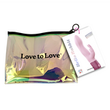 Love To Love Hello Rabbit Vibrator — Baby Pink, Dual-Motor USB Rechargeable - LV2213