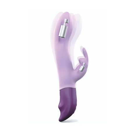 LOVE TO LOVE Hello Rabbit Rechargeable Rabbit Vibrator, Viva Mauve - LV2237