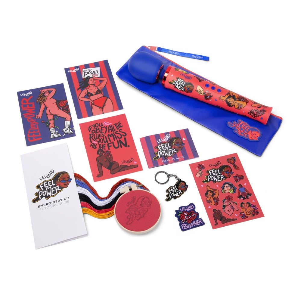 LE Wand Feel My Power x Kelly Malka Wand Vibrator - LW5378