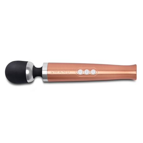 LE Wand Die Cast Rechargeable Massager — Rose Gold - LW0157