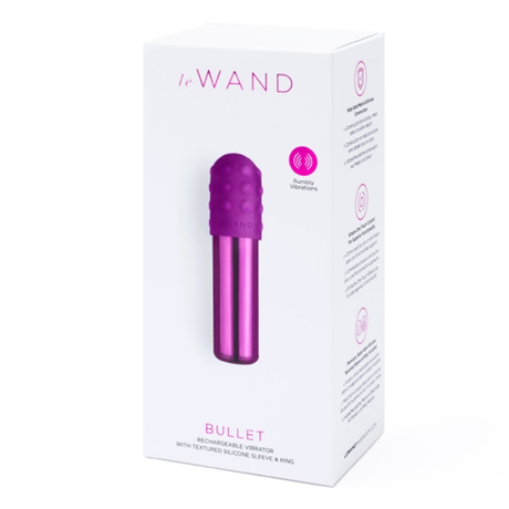 LE Wand Bullet Mini Vibrator, Dark Cherry - LW0229