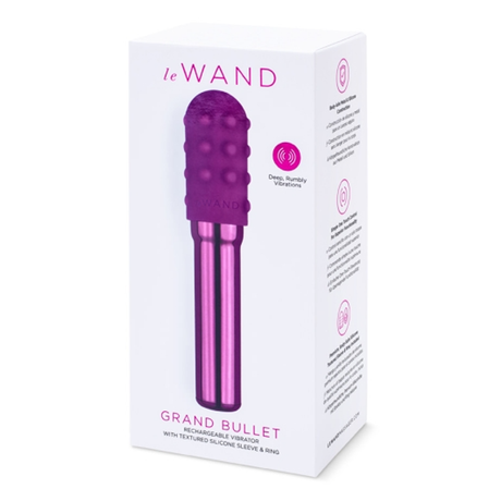 LE Wand Grand Bullet Vibrator — Dark Cherry - LW0236