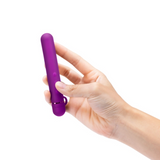 LE Wand Baton Slim Rechargeable Vibrator — Dark Cherry - LW0250