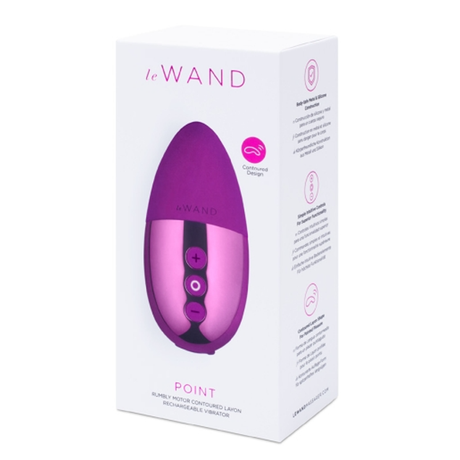 LE Wand Point Mini Vibrator — Dark Cherry - LW0267