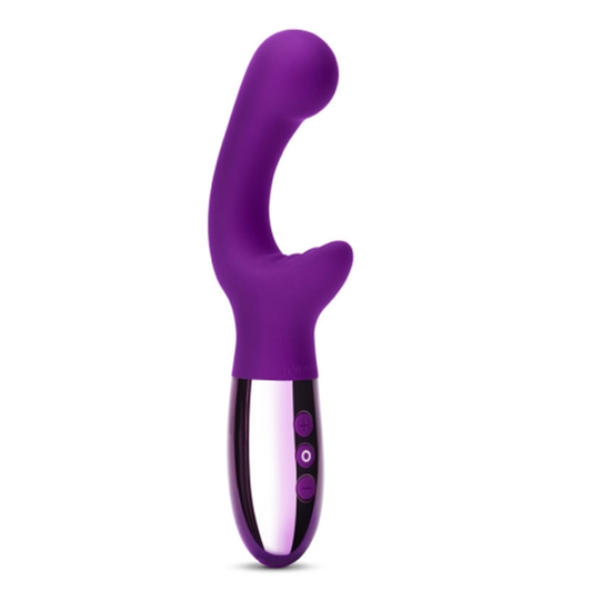 LE Wand XO Vibrator — Double-Motor, Dark Cherry - LW1454