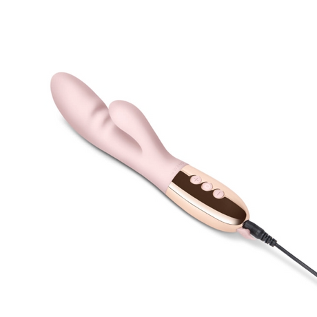 LE Wand Blend Rose Gold Dual-Stimulation Rabbit Vibrator - LW1461