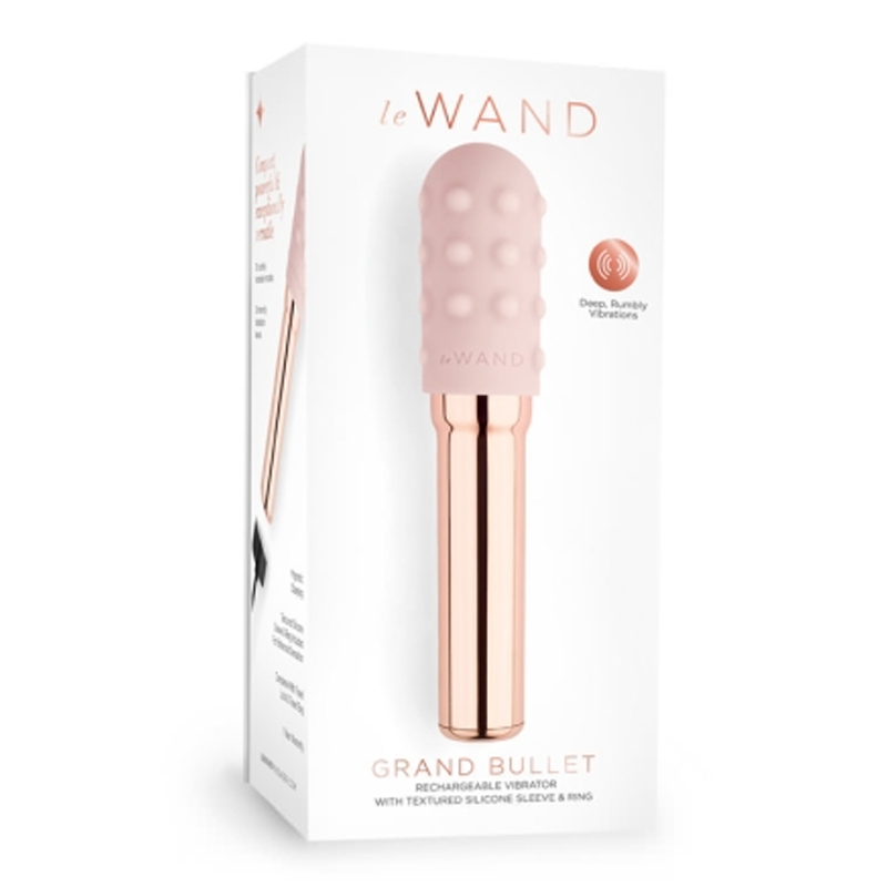 LE Wand Grand Bullet Vibrator — Rose Gold - LW1853