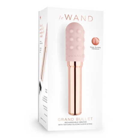 LE Wand Grand Bullet Vibrator — Rose Gold - LW1853