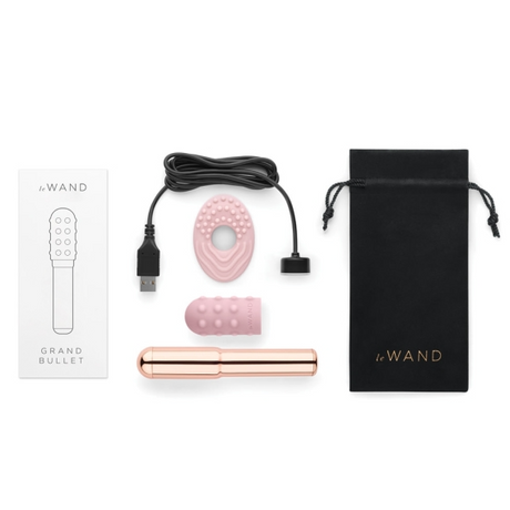 LE Wand Grand Bullet Vibrator — Rose Gold - LW1853