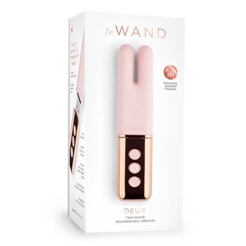 LE Wand Deux Rose Gold — Mini Rechargeable Vibrator - LW1891