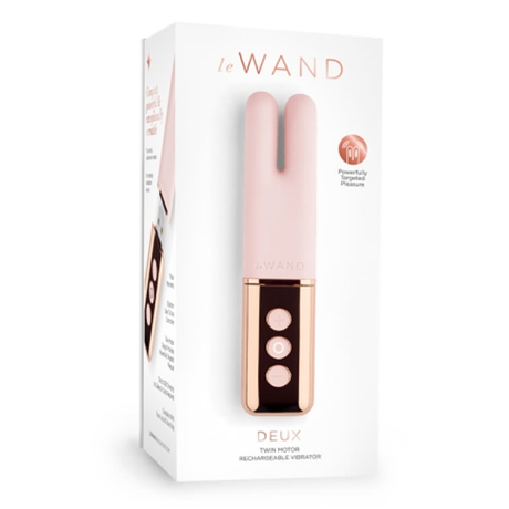 LE Wand Deux Rose Gold — Mini Rechargeable Vibrator - LW1891
