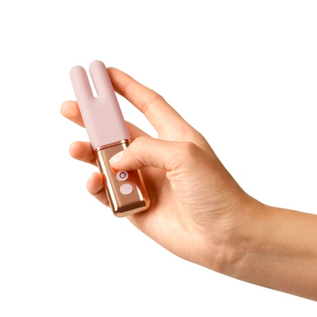 LE Wand Deux Rose Gold — Mini Rechargeable Vibrator - LW1891