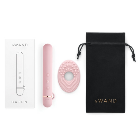 Le Wand Baton Slim Rechargeable Vibrator — Rose Gold - LW1938