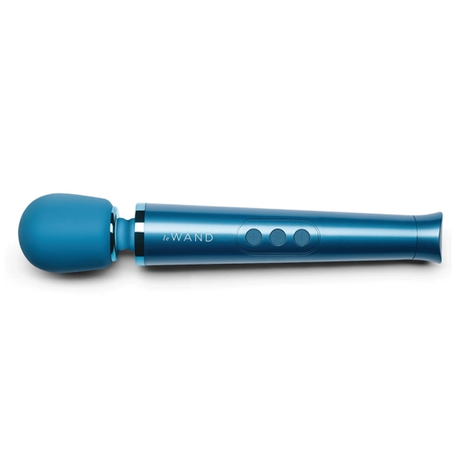 LE Wand Petite Rechargeable Wand Vibrator — Blue - LW2072